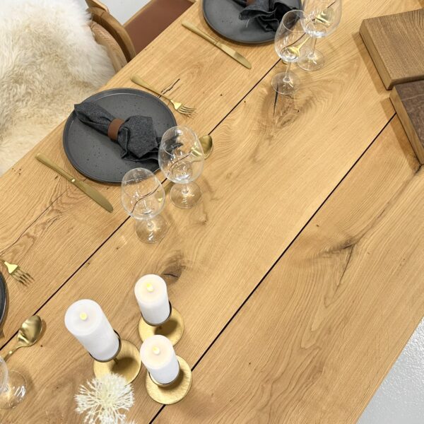 2m plankebord på metal ben