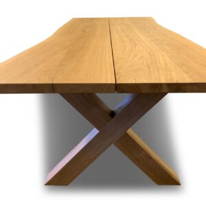 Plankebord med X træben