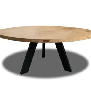 Rundt spisebord træ