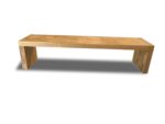 Bænk i egetræ