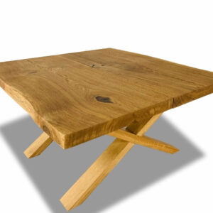 Sofabord med X træ ben