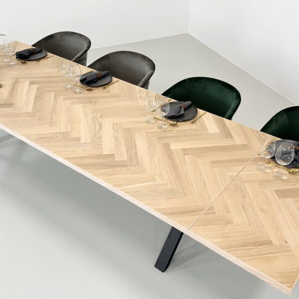 Sildebensbord med tillægsplade