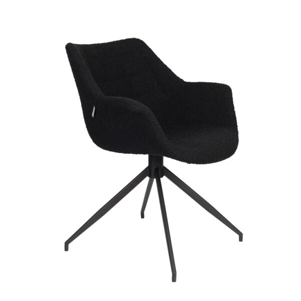 Spisebordsstol med drejefunktion