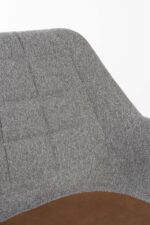 Spisebordsstol med drejefunktion i Vintage Brun